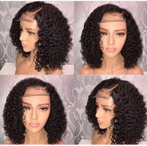 Natural Color Bob Full Lace Wig